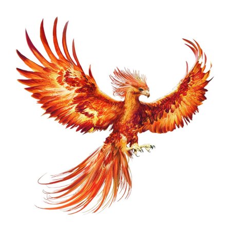 Птица феникс гарри поттер