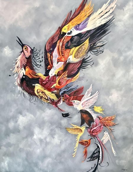 Птица анка симург