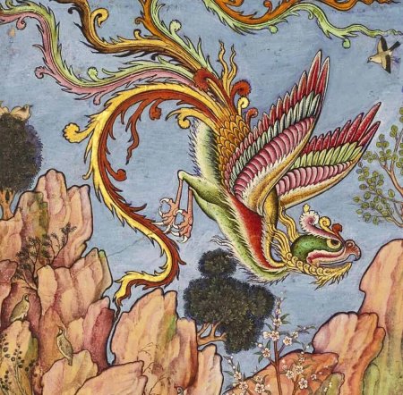 Птица анка симург