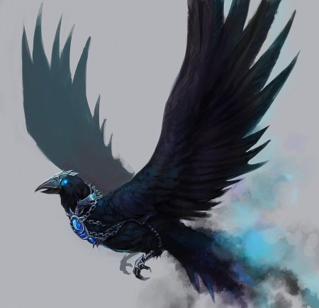 Фамильяр грифон черный