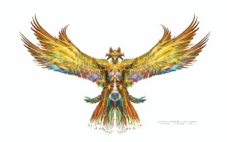 Птица анка симург