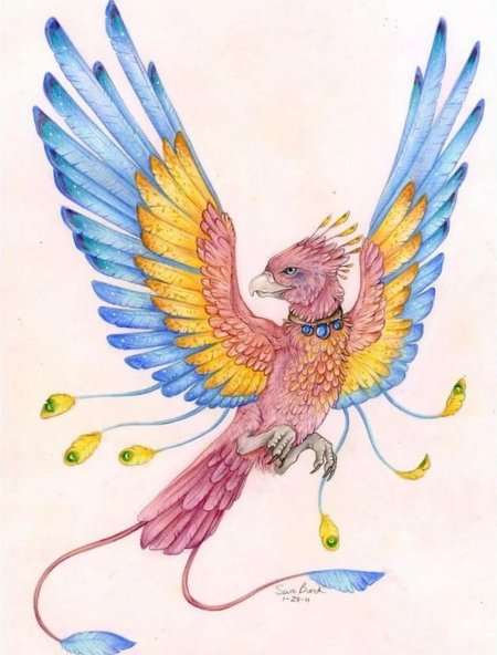 Сказочная птица