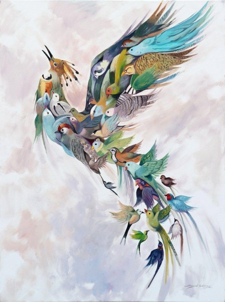 Птица анка симург