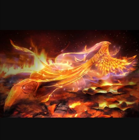 Огненный феникс дилюк