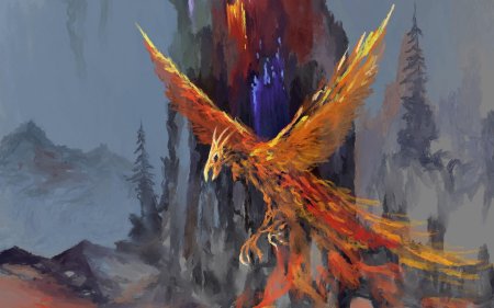 Огненный феникс дилюк