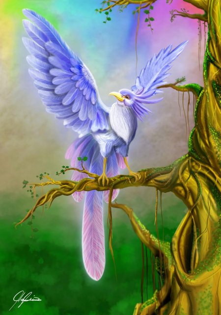 Сказочная птица