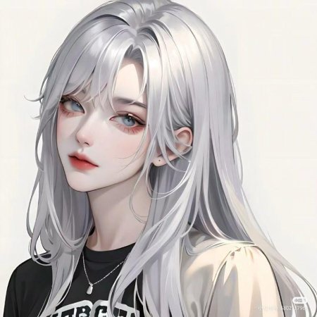 Красивая аниме девушка