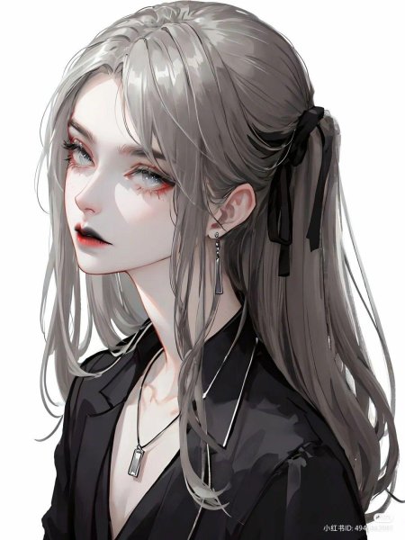 Красивая аниме девушка