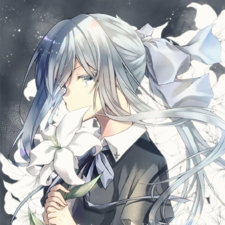 Аниме девушки с серебряными волосами