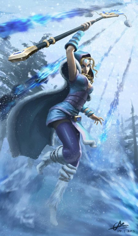Crystal maiden dota 2