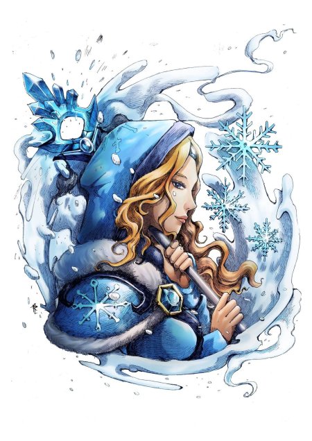 Crystal maiden dota 2