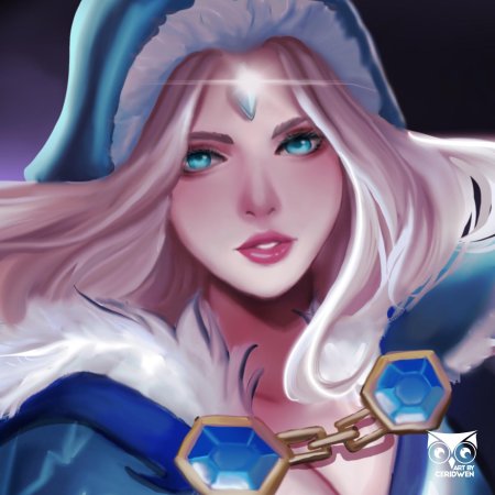 Кристал мейден дота персонаж оригинал