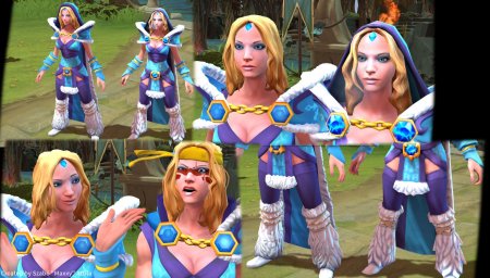 Кристал мейден дота моделька