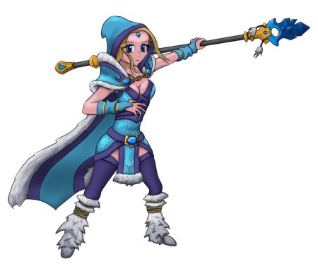 Дота герой кристал мейден