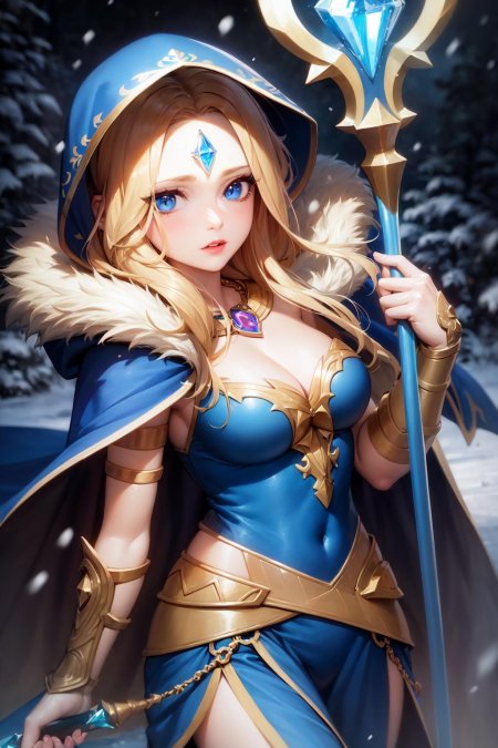 Crystal maiden нейросеть