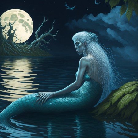 Страшная русалка