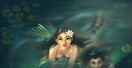 Мермейд болотная русалка