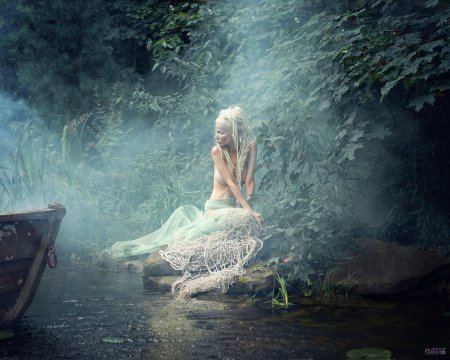 Русалка фотосессия