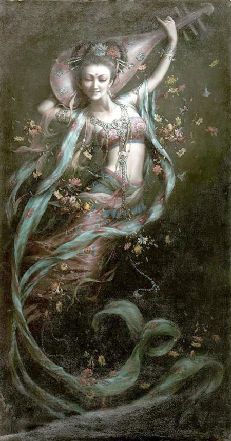 Богини художник цзэн хао