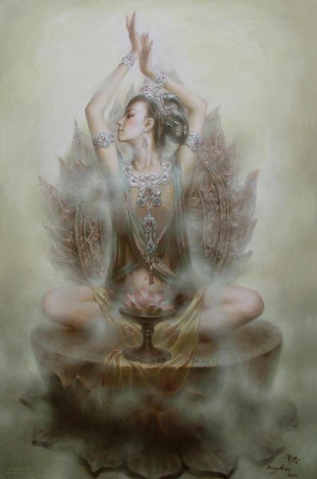 Богини художник цзэн хао