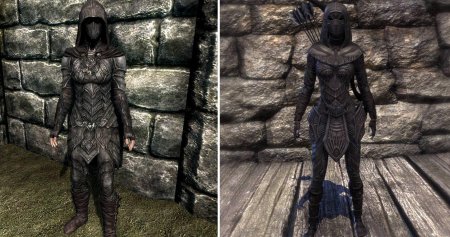Скайрим соловьиная броня женская