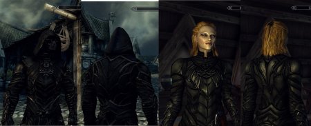 Скайрим мод ретекстур соловьиной брони