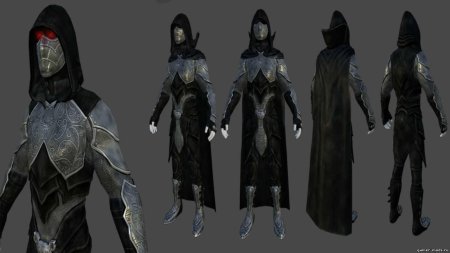 Скайрим соловьиная броня концепт