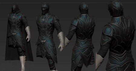 Броня черного стража скайрим