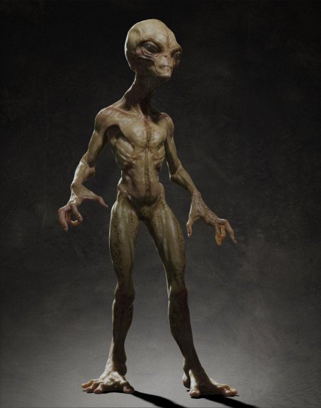 Инопланетяне в полный рост