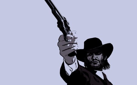 Ковбой с пистолетом