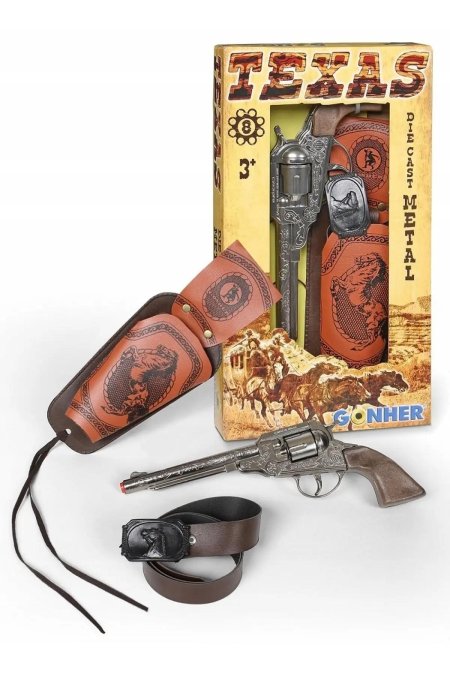 Револьвер gonher ковбойский 12 пистонов