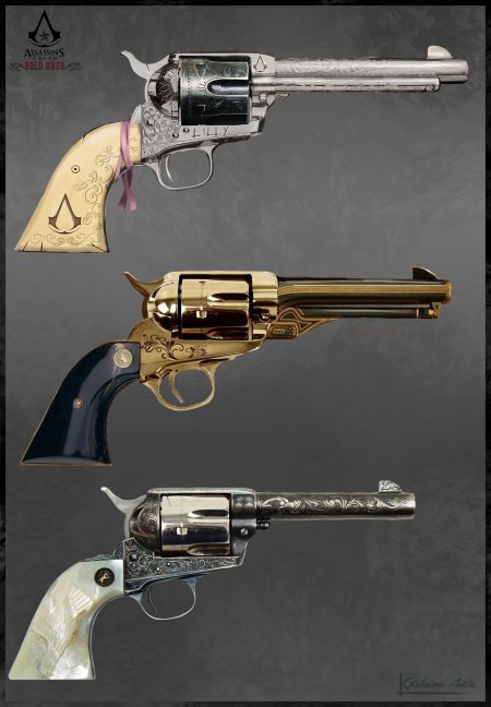 Золотой револьвер