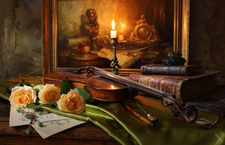 Андрей морозов натюрморты с скрипкой