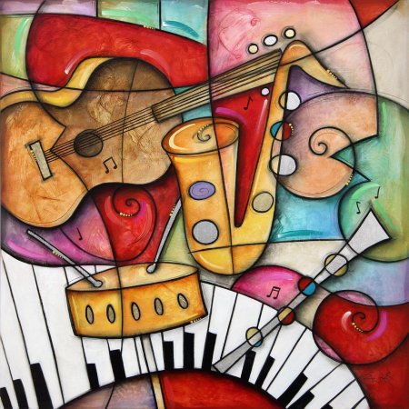 Картины красками музыкальные