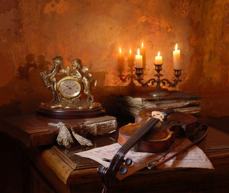 Натюрморт с книгами