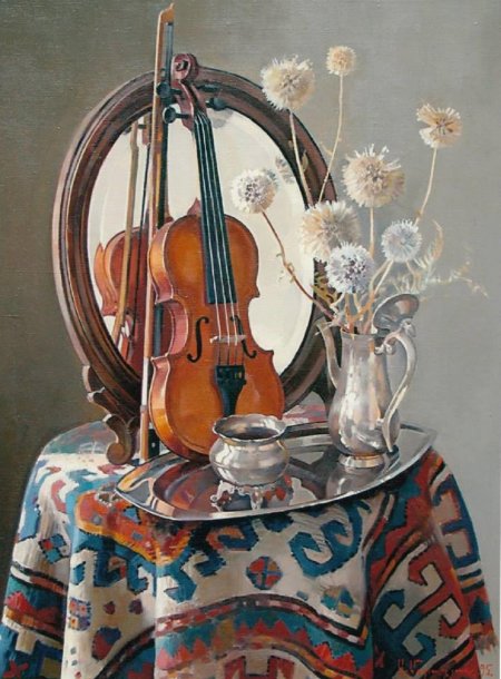 Петров водкин натюрморт со скрипкой