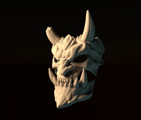 Японская маска демона