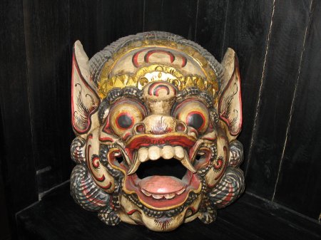 Маска махакала тибет