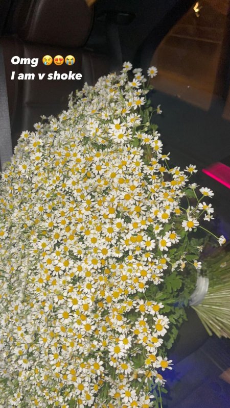 Букет кустовых ромашек