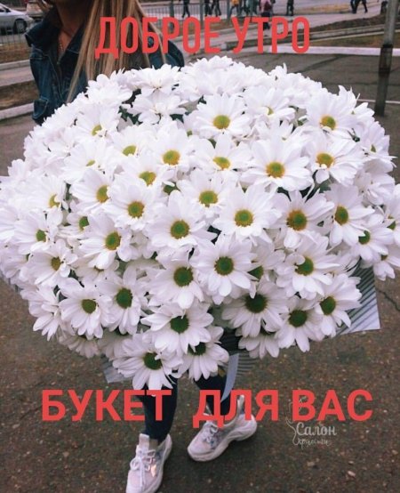Шикарный букет ромашек