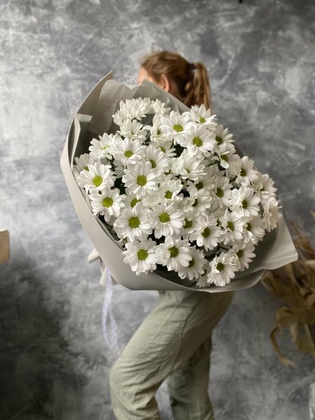 Букет гигант из ромашек