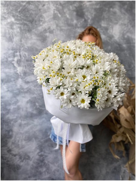 Букет бакарди ромашковая хризантема