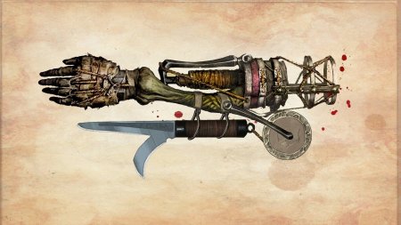 Протез руки стимпанк референс