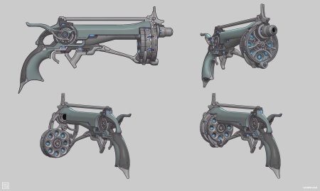 Варфрейм концепт арт оружие
