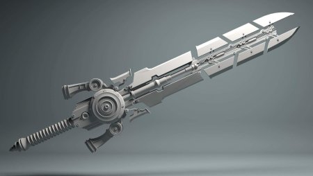 Раскладной меч sci fi