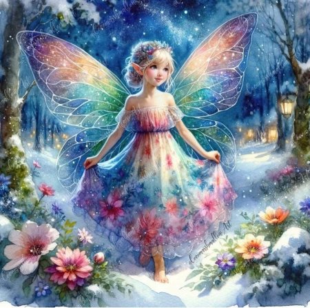 Фея с волшебной палочкой