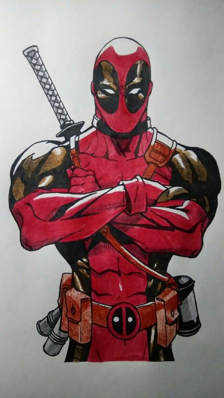 Дэдпул арт