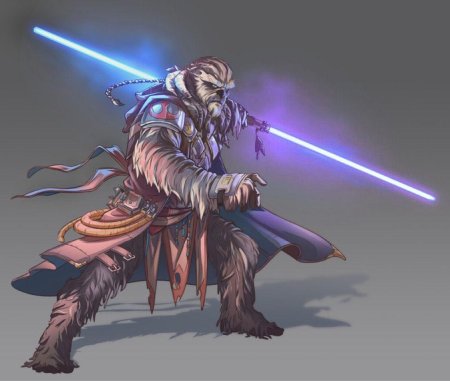 Звёздные войны вуки джедай