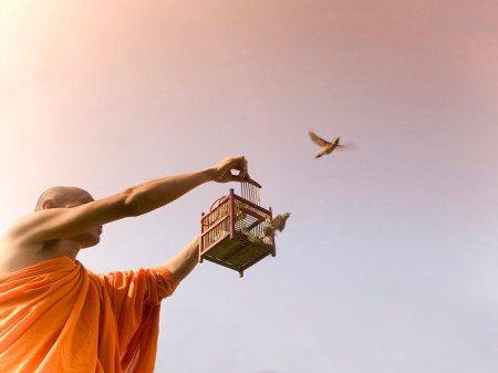 Буддийские монахи