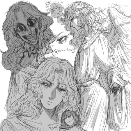 Архангел гавриил рисунок